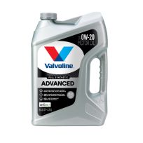 Valvoline Advanced Full Synthetic Motor Oil, SAE 0W-20, 881150, 5 Quart