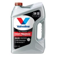Valvoline Full Synthetic High Mileage Motor Oil, SAE 5W-30, 881169, 5 Quart