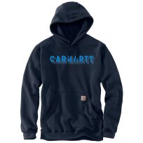Carhartt Men's RAIN DEFENDER® Loose Fit Midweight Logo Graphic Sweatshirt