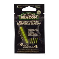 Beacon Universal Bobber Light Sticks, 4-Pack Refill, RBR1003B, 1.5 IN