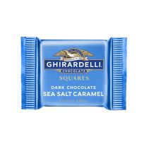 Ghirardelli Dark Sea Salt Caramel Square, 41780, 0.53 OZ