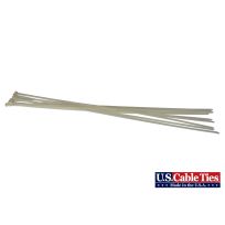 US Cable Ties Commercial Duty Cable Ties, 10-Pack, CD48N10, Natural, 48 IN