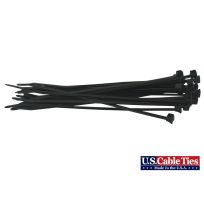 US Cable Ties Clamp Head Cable Ties, 25-Pack, CH8B25, Black, 8 IN