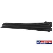US Cable Ties Heavy Duty Cable Ties, 50-Pack, HD18B50, Black, 17 IN