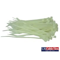 US Cable Ties Light Duty Cable Ties, 100-Pack, LD4N100, Natural, 4 IN
