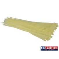 US Cable Ties Light Duty Cable Ties, 100-Pack, LD8N100, Natural, 8 IN