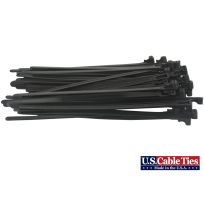 US Cable Ties Releasable Cable Ties, 50-Pack, RSD11B50, Black, 11 IN