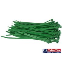 US Cable Ties Standard Duty Cable Ties, 100-Pack, SD11GN100, Green, 11 IN