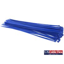 US Cable Ties Standard Duty Cable Ties, 100-Pack, SD14BL100, Blue, 14 IN