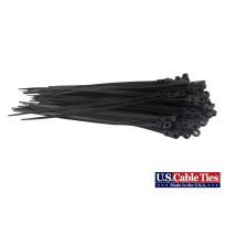 US Cable Ties Screw Mount Cable Ties, 100-Pack, SMH8B100, Black, 8 IN