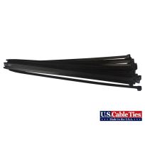US Cable Ties Xtreme Duty Cable Ties, 25-Pack, XD22B25, Black, 22 IN
