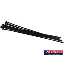 US Cable Ties Xtreme Duty Cable Ties, 25-Pack, XD29B10, Black, 29 IN