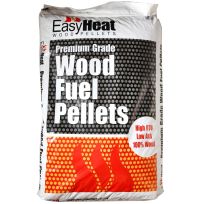 Easy Heat Wood Fuel Pellets, PEL-PREM-TON, 40 LB