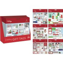 Winter Hill Christmas Peel & Stick Foil Gift Tags, 24-Count, Assorted, CTGF24ACD