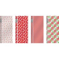 Paper Images Christmas Wrapping Paper, Assorted, CW2530A39, 25 SQ FT