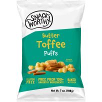 SnackWorthy Butter Toffee Puffs™, SW902, 7 OZ