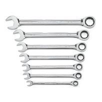 Gearwrench 72-Tooth 12 Point Ratcheting Combination SAE Wrench Set, 7-Piece, 9317