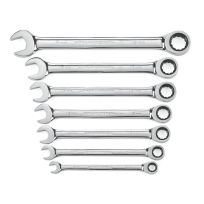 Gearwrench 72-Tooth 12 Point Ratcheting Combination Metric Wrench Set, 7-Piece, 9417