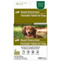 Elanco™ Quad Dewormer for Small Dogs 2-25 LB, 9113351