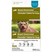 Elanco™ Quad Dewormer for Medium Dogs 26-60 LB, 9113368