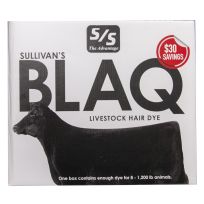 Sullivan Supply® BLAQ Livestock Hair Dye, Black, BLAQ