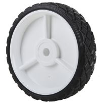 ARNOLD® 6 in. x 1.50 in. Plastic Mower Wheel for Walk-Behind Mowers, Edgers, Carts and Dollies, 490-320-0002