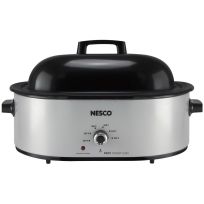 NESCO® 18 Quart Roaster Oven with Porcelain Cookwell, MWR18-47