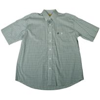 Gunnison Creek Outfitters Men's Short Sleeve Button Down Collar Shirt