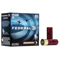 FEDERAL® 12GA BB Steel Speed-Shok Waterfowl Shotshells, 25-Rounds, WF145 BB