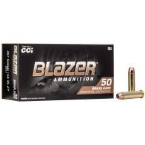CCI® Blazer® Brass 357 Magnum 158 JHP Centerfire Cartridges, 50-Rounds, 5207