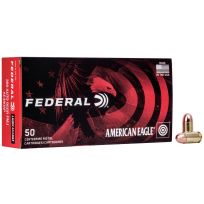 FEDERAL® 380 AUTO 95GR American Eagle FMJ Centerfire Pistol Cartridges, 50-Rounds, AE380AP