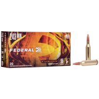 FEDERAL® 243 WIN 95GR Fusion Bonded Soft Point, Centerfire Rifle Cartridges, 20-Rounds, F243FS1