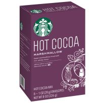 Starbucks® Marshmallow Hot Cocoa, 8-Count, 5446705038, 1 OZ