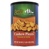 Family Choice™ Cashew Pieces Roasted & Salted, 801, 20 OZ
