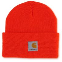 Carhartt Acrylic Watch Hat, CB8905-E44, Burnt Orange, One Size Fits Most