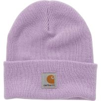 Carhartt Knit Beanie, CB8992-L89, Light Purple, One Size Fits Most