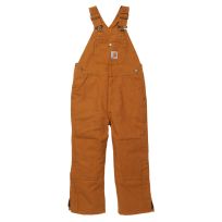 Carhartt Boy's Loose Fit Canvas Insulated Bib Overall