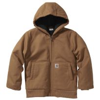 Carhartt Boy's Canvas Insulated Hooded Active Jacket