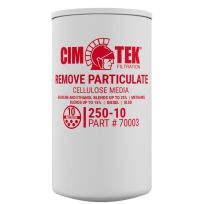 CIM-TEK® 10 Micron Cellulose Fuel Filter, 70003BAR
