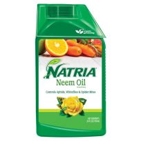 Natria Neem Oil Controls Aphids, Whiteflies & Spider Mites, Concentrate, ZZBY706240A, 24 OZ