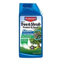 BIOADVANCED® 12 Month Tree & Shrub Protect & Feed II, Concentrate, BY701810A, 1 Quart
