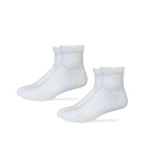Carolina Ultimate Men's Cotton Quarter Non-Binding Sock, 2-Pack