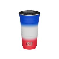 WYLD GEAR® The Official Party Cup™, WYLD16-18RWB, Red / White / Blue, 16 OZ