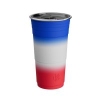 WYLD GEAR® The Official Party Cup™, WYLD24-18RWB, Red / White / Blue, 24 OZ