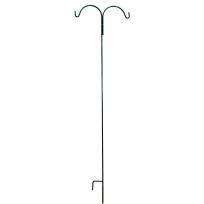 American Gardenworks Tall Double Shepherd Hook, 90 IN, TD