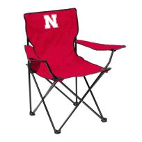 Logo Brands Nebraska Quad Chair, 182-13Q