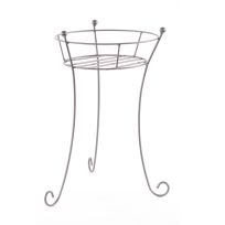 American Gardenworks Tall Filigree Plant Stand, 20 IN, FPST