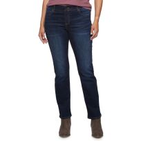 Threadgrit Women's Regina High-Rise Straight Jean