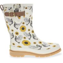 Western Chief Women's Rooster Rise Mid Rain Boot