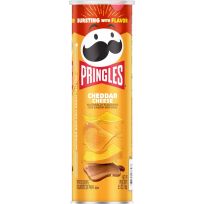 PRINGLES® Potato Crisps Chips Cheddar Cheese, 3800013856, 5.5 OZ